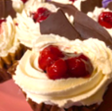 Ideas BlackForestCupcake